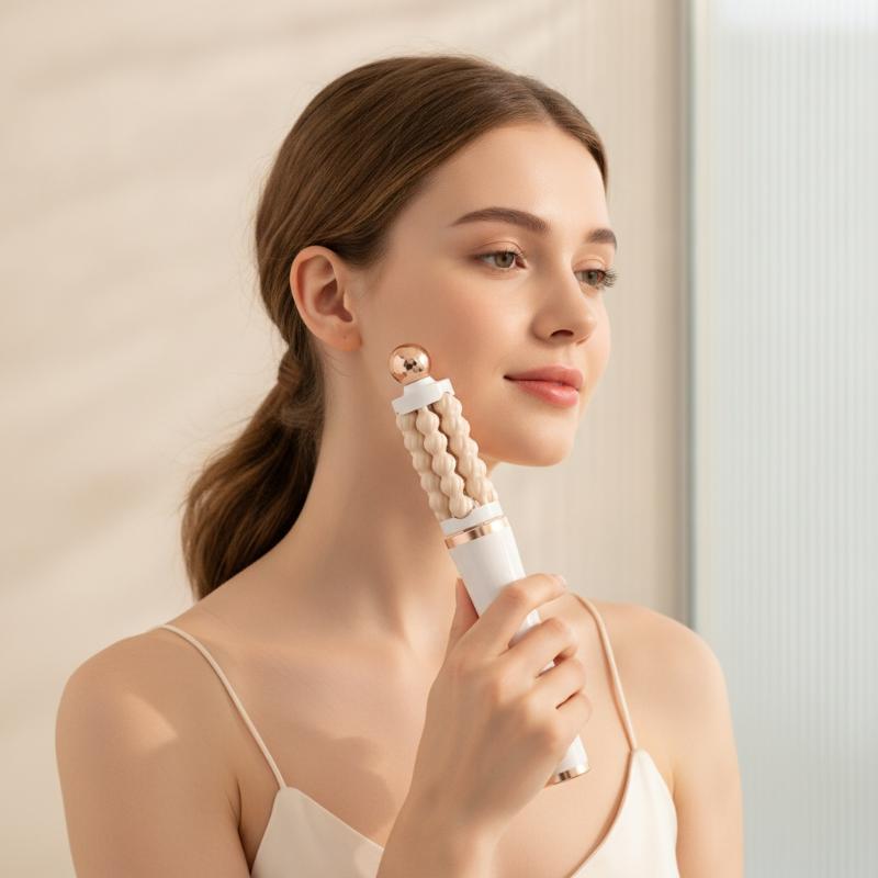 3D Facial Roller Massager Rota - огляд і ціна Luxury Skincare Tools
