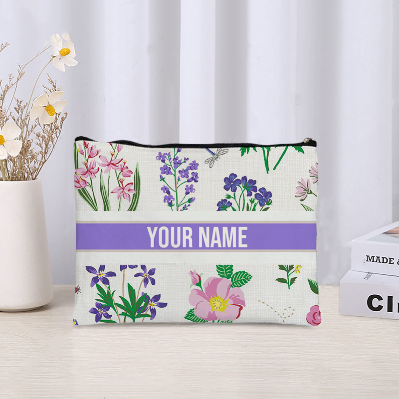 Custom Makeup Bag Trendy Canva - огляд і ціна Luxury Skincare And Makeup Brands
